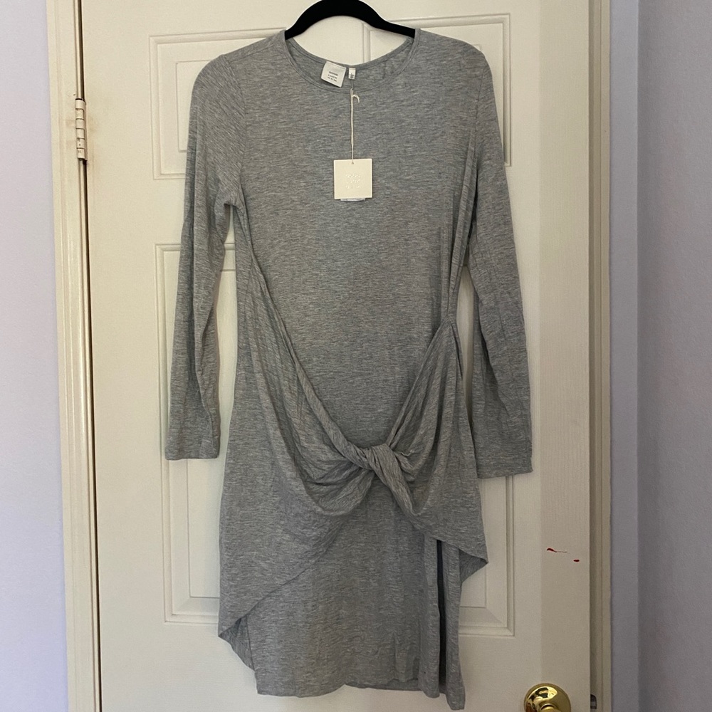 gray midi dress- nordstrom